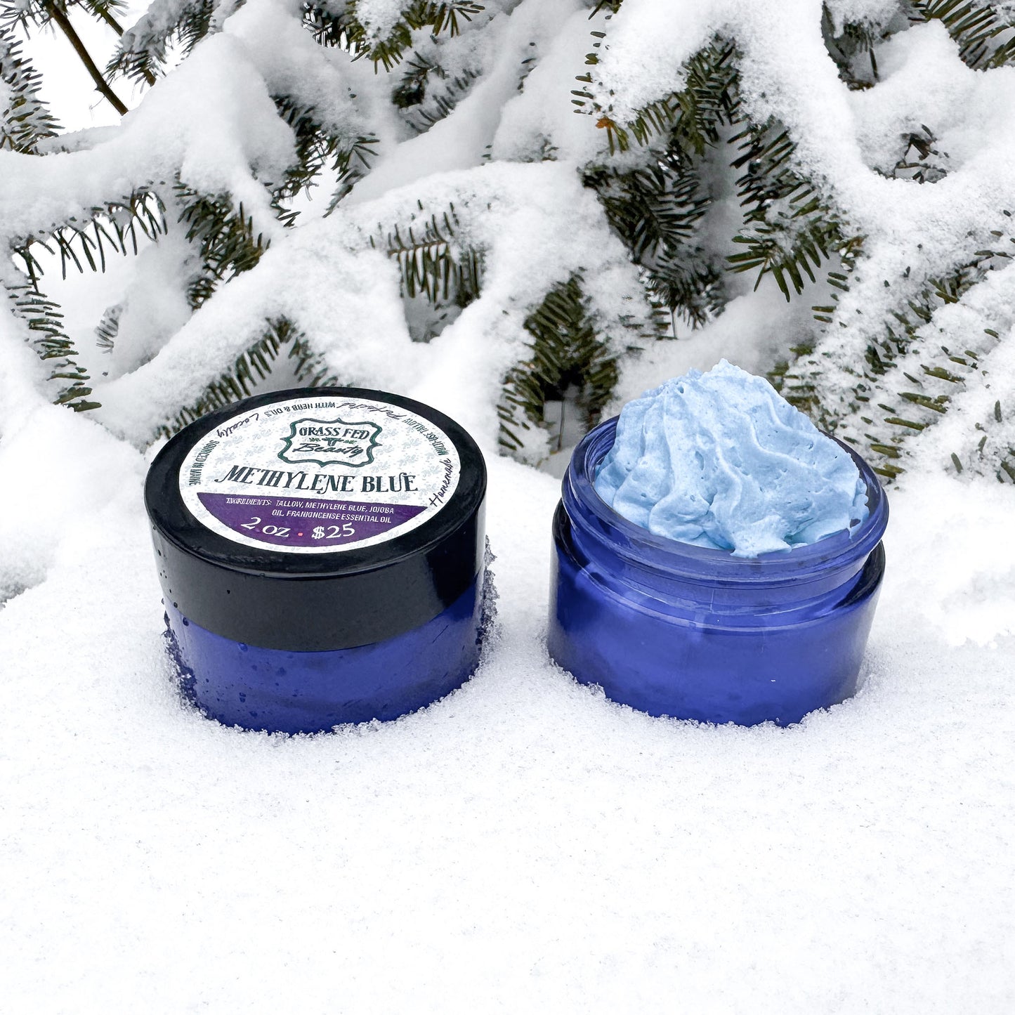 Methylene Blue Tallow Balm