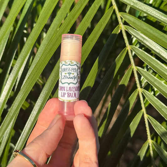 Lemon Lavender Lip Balm