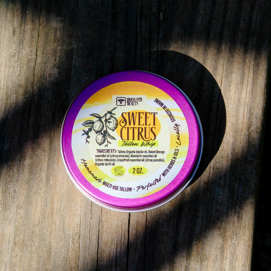 Sweet Citrus Tallow Whip