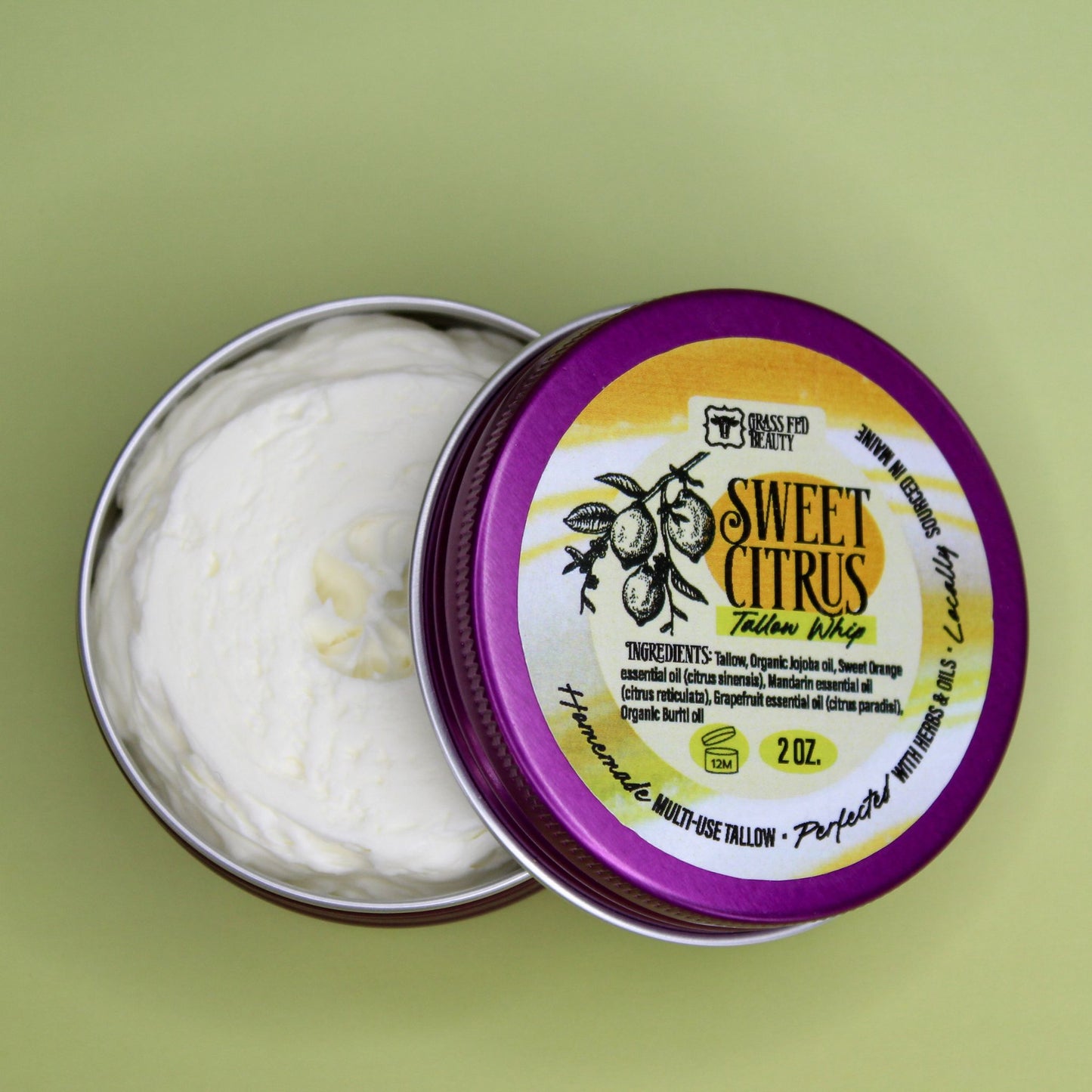 Sweet Citrus Tallow Whip